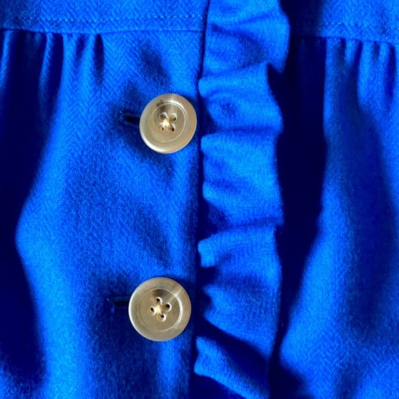 J.CREW Wool Ruffle Jacket - Picture 5 of 8